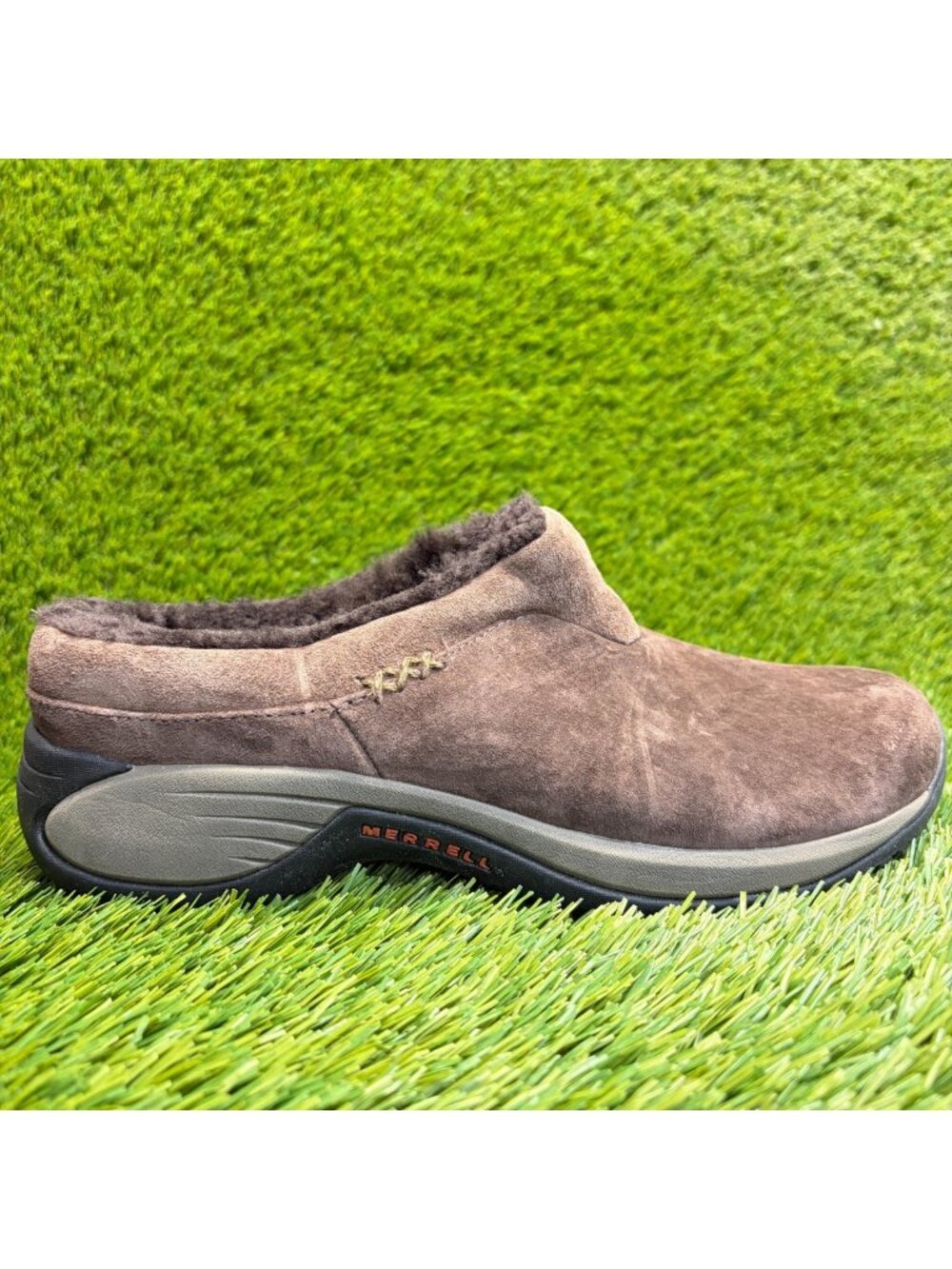 Merrell Primo Chill Clog Womens Size 9 Brown Casual Comfort Slip On Mule Shoes